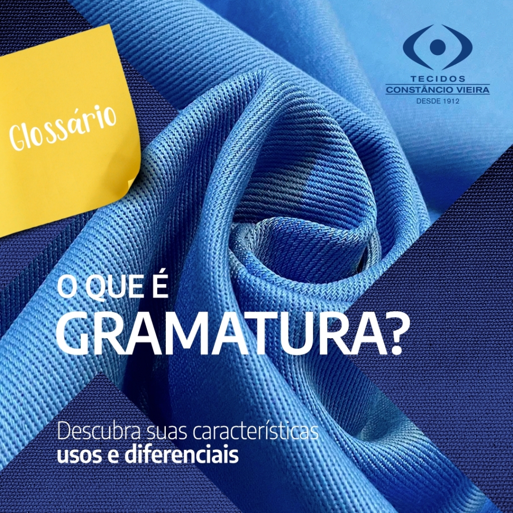 O que é gramatura de tecido e por que ela é tão importante?