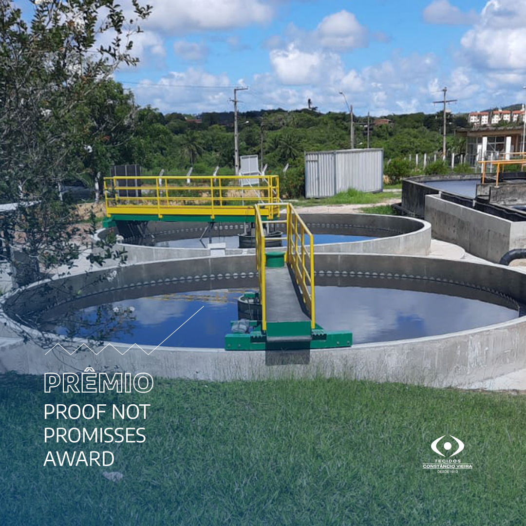 Prêmio Proof not promisses award - Suez: tratamento de efluentes e menor impacto ambiental.